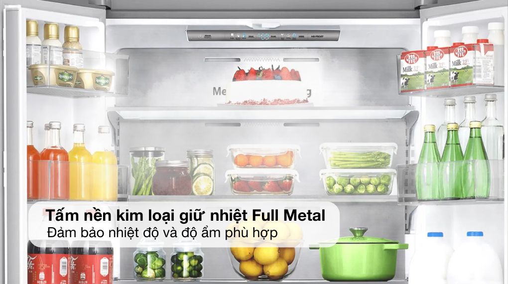 Tủ lạnh Hisense Inverter 609 lít RQ768N4EW-KU