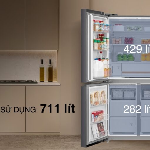 Tủ lạnh Toshiba Multi Door 711 lít GR-RF895WIA-PGV(22)