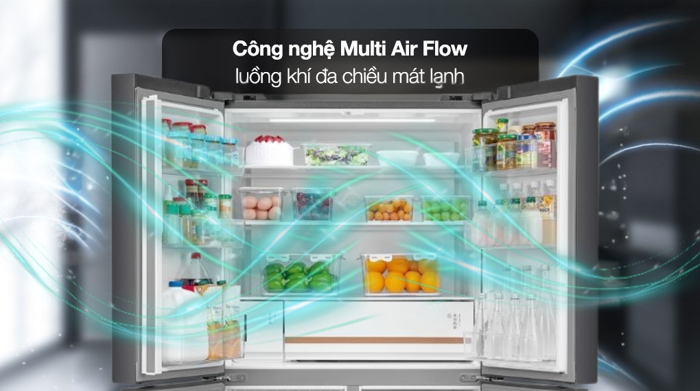 Tủ lạnh Toshiba Multi Door 711 lít GR-RF895WIA-PGV(22)