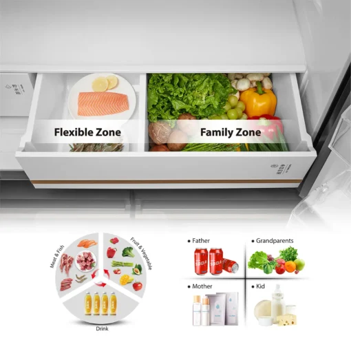 Tủ lạnh Toshiba Multi Door 711 lít GR-RF895WIA-PGV(22)