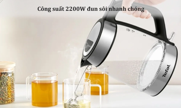 Bìn đun siêu tốc Tefal 1.7 lít KI605830