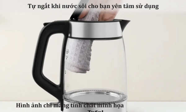 Bìn đun siêu tốc Tefal 1.7 lít KI605830