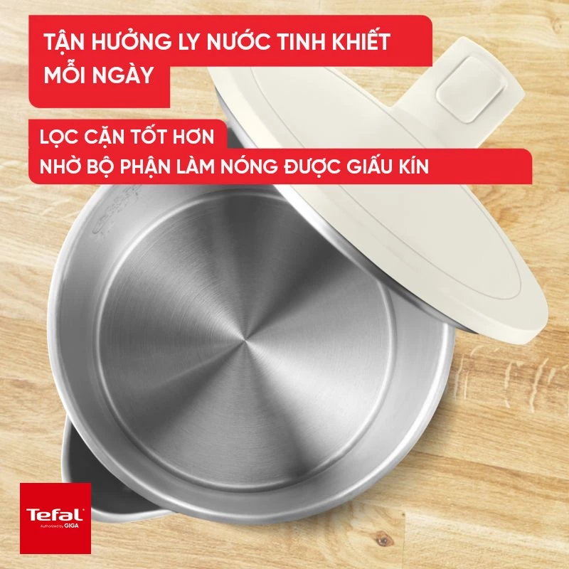 Bình đun siêu tốc Tefal 1.5 lít KO140AE0