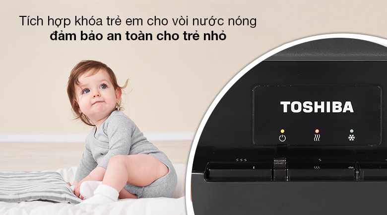 MÁY NƯỚC NÓNG LẠNH TOSHIBA RWF-W1917TV(K)