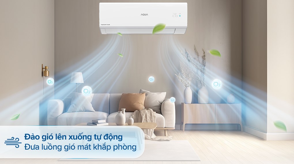 Máy Lạnh AQUA Inverter 1.5 Hp AQA-RUV13RB2