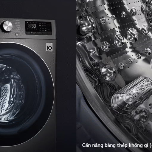 Máy giặt Sấy LG 12 kg Sấy 7kg Lồng Ngang FV1412H3BA