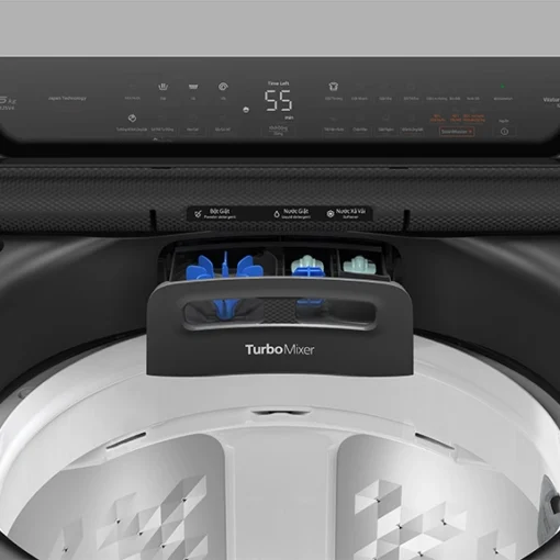 Máy giặt lồng đứng Panasonic Inverter 12.5 kg NA-FD125V4BV