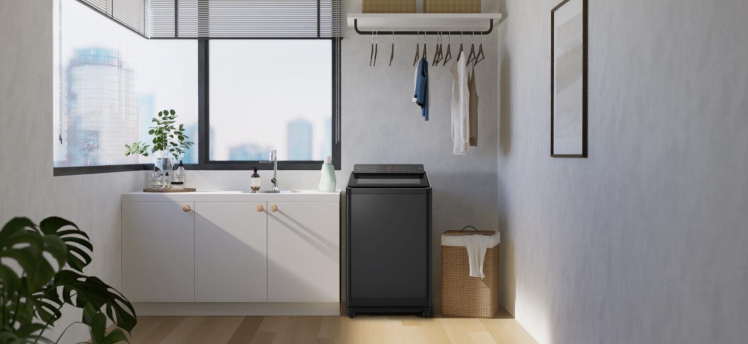 Máy giặt lồng đứng Panasonic Inverter 12.5 kg NA-FD125V4BV