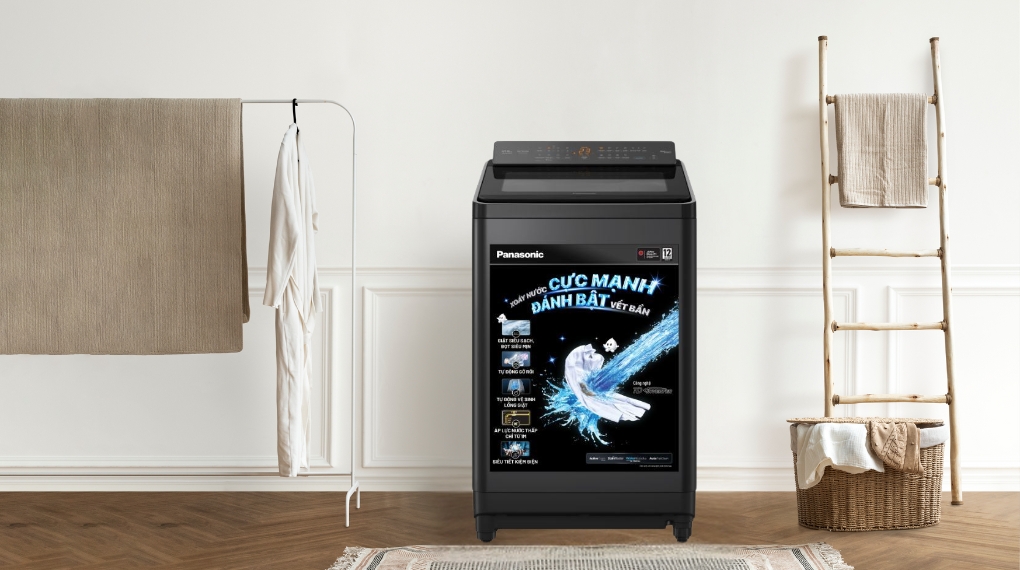 Máy giặt lồng đứng Panasonic inverter 10.5 kg NA-FD105X3BV