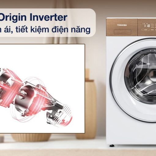 Máy giặt lồng đứng Toshiba inverter 10.5 kg TW-T37BZP115MWV(WT)