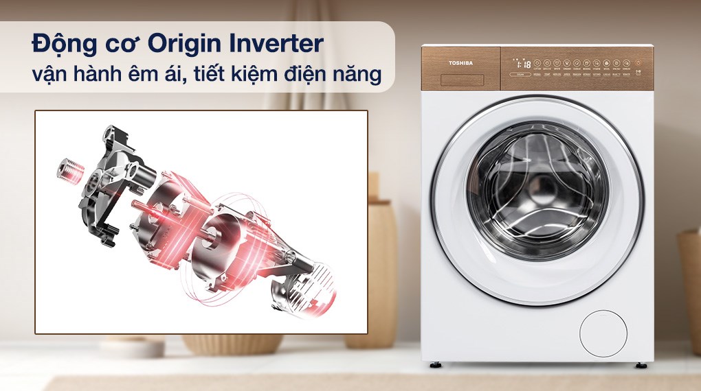 Máy giặt lồng đứng Toshiba inverter 10.5 kg TW-T37BZP115MWV(WT)