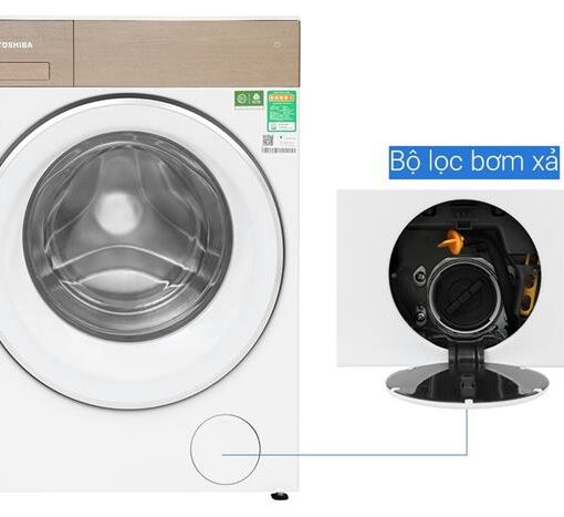 Máy giặt lồng đứng Toshiba inverter 10.5 kg TW-T37BZP115MWV(WT)