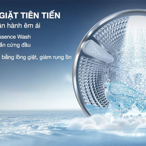 Máy giặt lồng ngang Aqua 10 kg AW10-B4377U1L(GN)