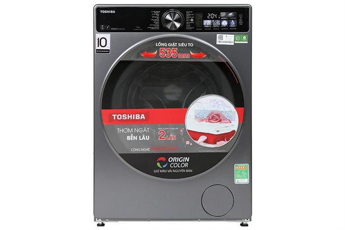 Máy giặt lồng ngang Toshiba 13 kg TW-T25BZP140MWV(MG)