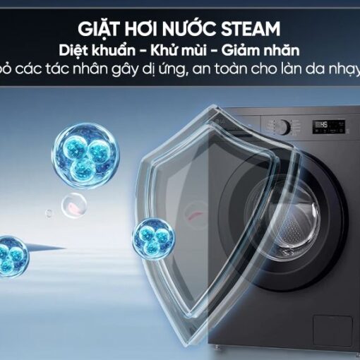 Máy giặt sấy LG Inverter giặt 9 kg - sấy 5 kg FB1209D5M