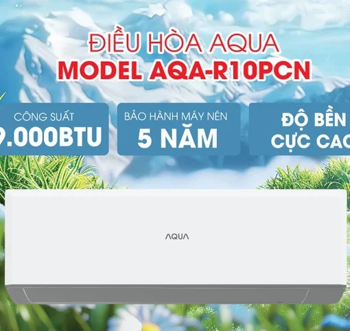 Máy lạnh Aqua Non Inverter 1.0 HP AQA-R10PC