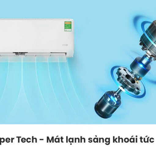 Máy lạnh Comfee Inverter 1.5 HP CFS-13VGPF-V