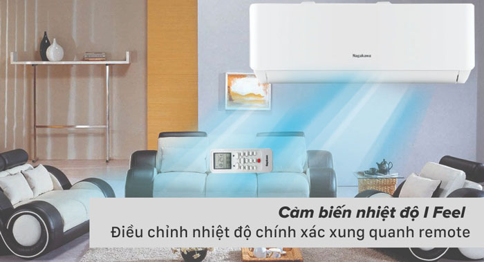 Máy lạnh Nagakawa Inverter 1.5 HP NIS-C12R2T28 Máy lạnh Nagakawa Inverter 1.5 HP NIS-C12R2T28