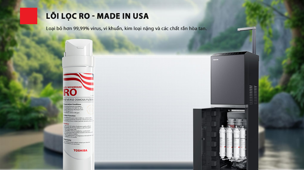 Máy lọc nước nóng lạnh RO Toshiba TWP-W2396SVN(W) 19 Máy lọc nước nóng lạnh RO Toshiba TWP-W2396SVN(W)