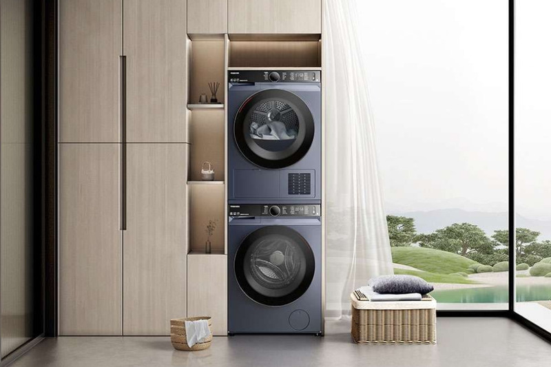 Máy sấy bơm nhiệt Toshiba inverter 10 kg TD-BP110GHV(MG)