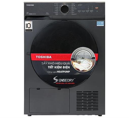 Máy sấy bơm nhiệt Toshiba inverter 8 kg TD-T21B90HWV(MG)
