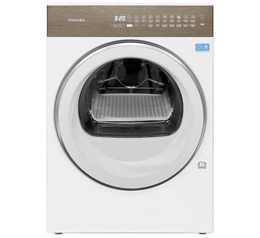 Máy sấy bơm nhiệt Toshiba inverter 8 kg TD-T37BS90HWV(WT)