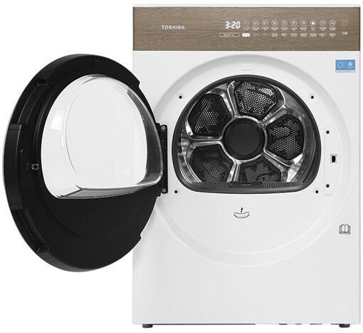 Máy sấy bơm nhiệt Toshiba inverter 8 kg TD-T37BS90HWV(WT)
