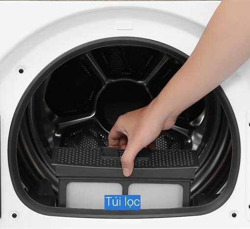 Máy sấy bơm nhiệt Toshiba inverter 8 kg TD-T37BS90HWV(WT)