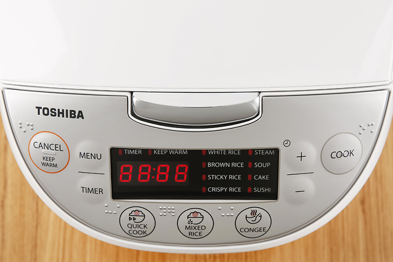 Nồi cơm điện Toshiba 1.8 lít RC-18DH2PV(W)