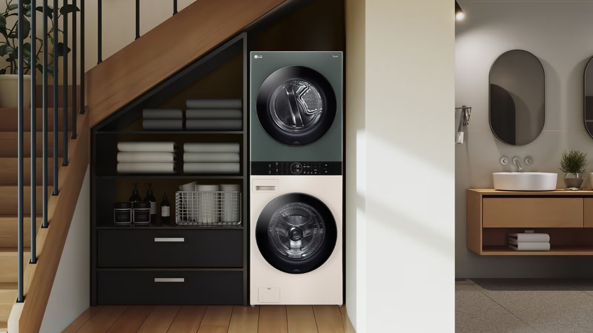 Tháp giặt sấy LG Inverter giặt 25 kg - sấy 17 kg WT2517NHEG