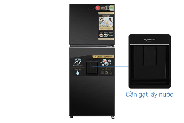 Tủ lạnh Panasonic inverter 326 lít NR-TL351GVKV