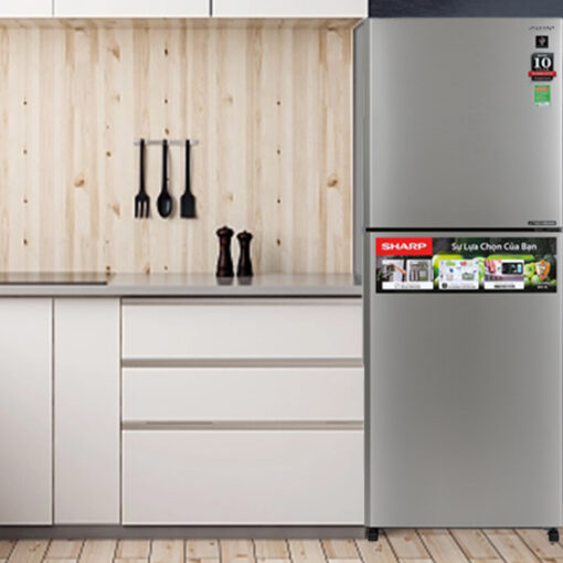 Tủ lạnh Sharp Inverter 247 lít SJ-X270V-SL