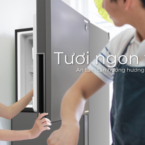 Tủ lạnh Sharp Inverter Multi Door 421 lít SJ-FXP510V-MG