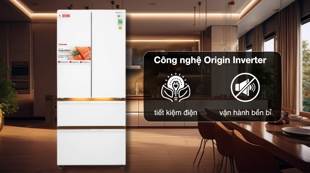 Tủ lạnh Toshiba Inverter 533 lít GR-RF690WI-PGV(67)