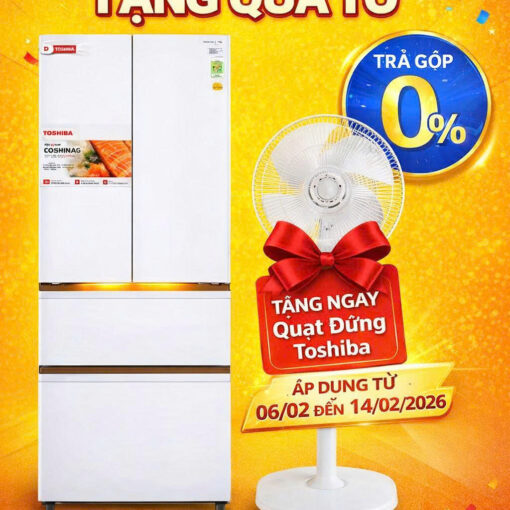 Tủ lạnh Toshiba Inverter 533 lít GR-RF690WI-PGV(67)