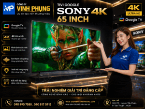 TiVi Sony Google Bravia 4K 65 inhch K-65S30
