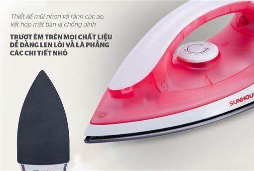 Bàn ủi khô Sunhouse DBLTSHD1072P