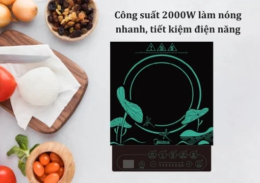 Bếp điện từ đơn Midea MI-B2023DE