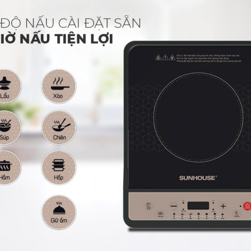 Bếp từ đơn Sunhouse DBTSHD6160