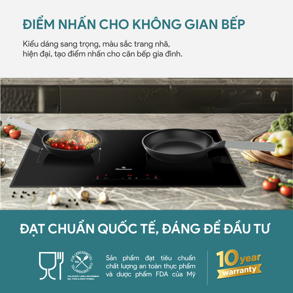 Chảo nhôm đúc nguyên khối Carez FPC883DI24SN