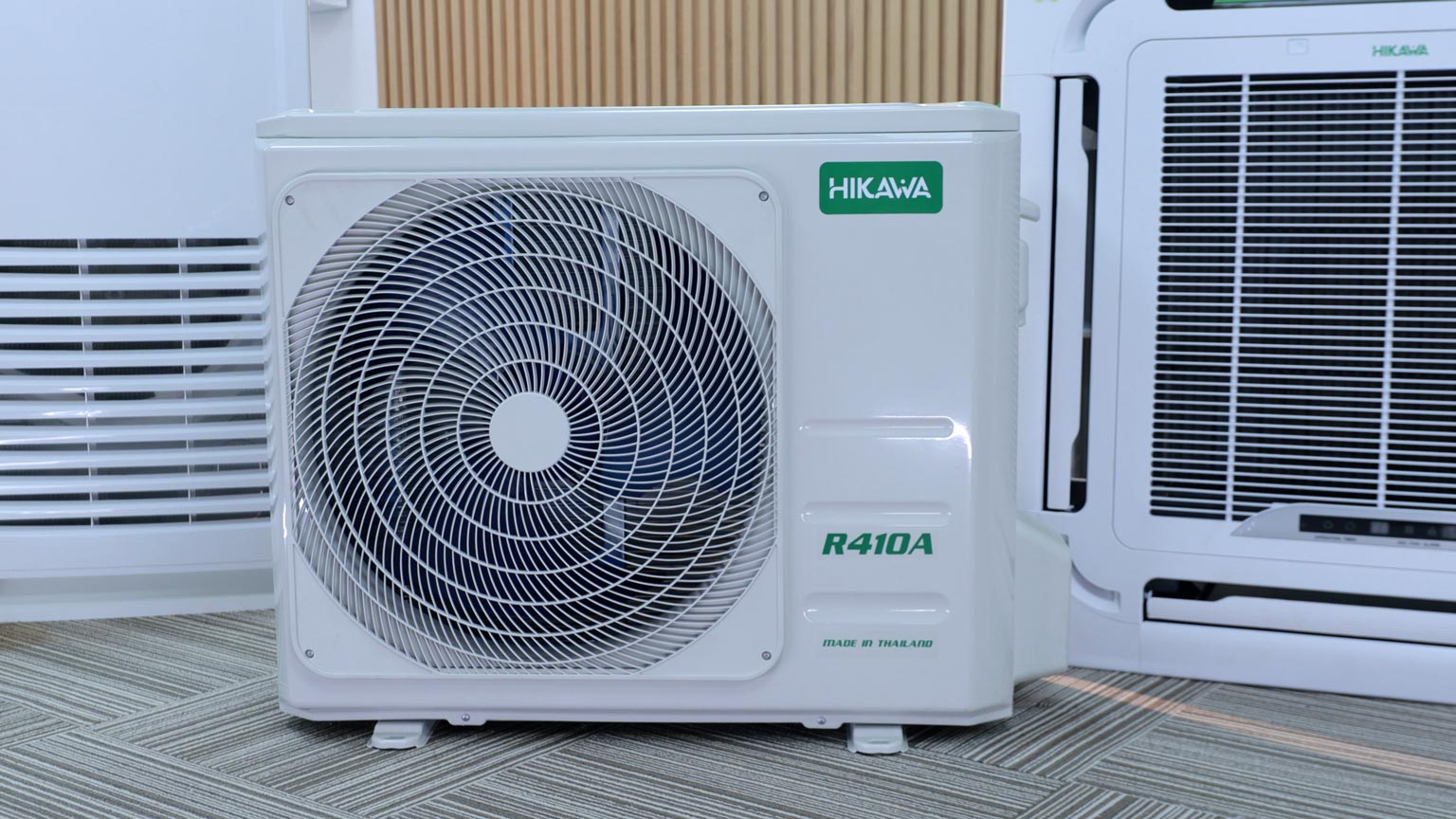 Điều hòa âm trần Cassette HIKAWA 1 chiều 2 quạt 48000 BTU HI-CC50MT2F/HO-CC50MT2F Điều hòa âm trần Cassette HIKAWA 1 chiều 2 quạt 48000 BTU HI-CC50MT2F/HO-CC50MT2F