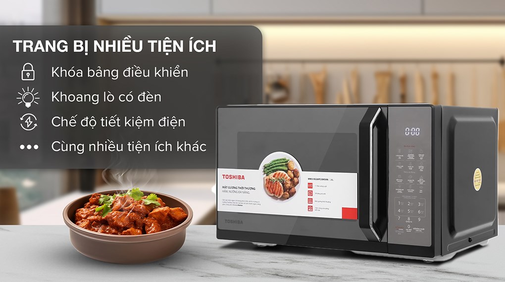 Lò vi sóng Toshiba 26 lít MW3-EG26PE(BM)VN