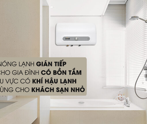 Máy Tắm nóng lạnh Ferroli 15L QQ EVO 15ME