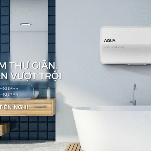 Máy Tắm nước nóng gián tiếp Aqua 20 lít AES20H-SUPER