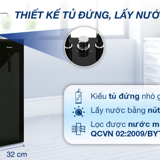 Máy nước nóng lạnh R.O Kangaroo KG10A18