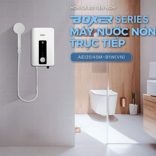 Máy nước nóng trực tiếp Aqua AEI35M-B1W(VN)