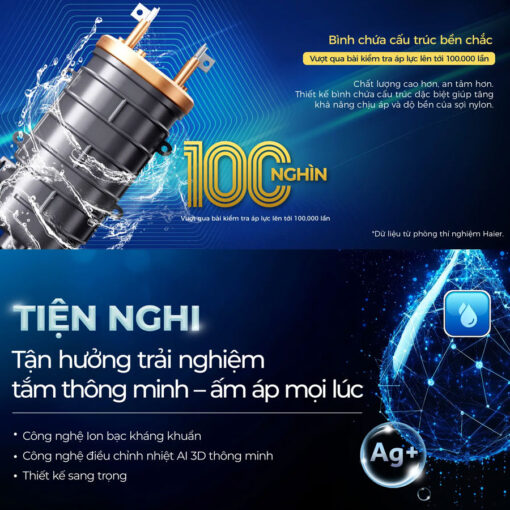 Máy nước nóng trực tiếp Aqua AEI35M-B1W(VN)
