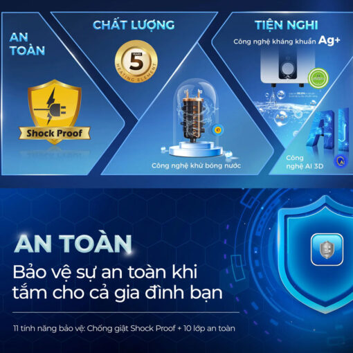Máy nước nóng trực tiếp Aqua AEI35M-B1W(VN)