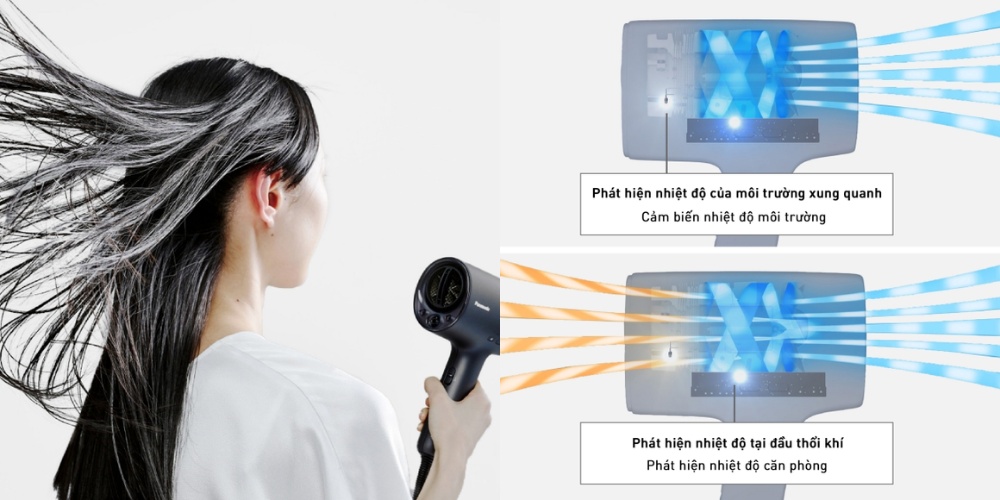 Máy sấy tóc Panasonic EH-NA0J-A645&EH-NA0J-H645 - Thái Lan