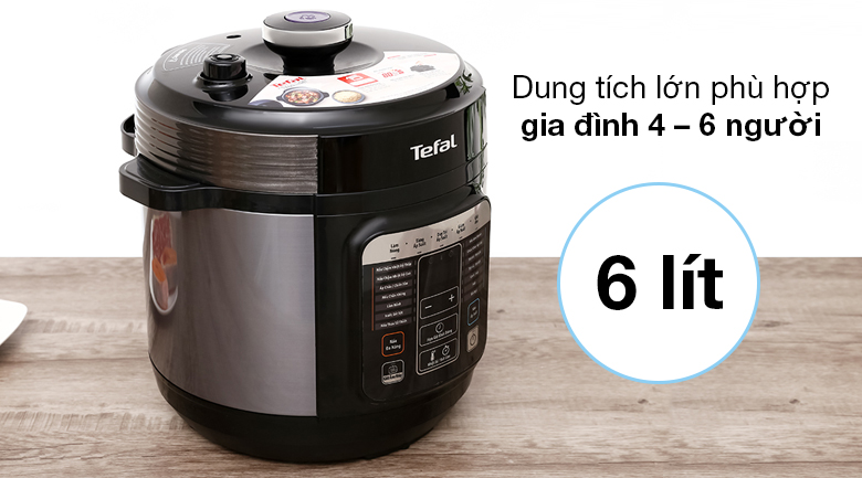 Nồi áp suất Tefal 6 lít CY601868